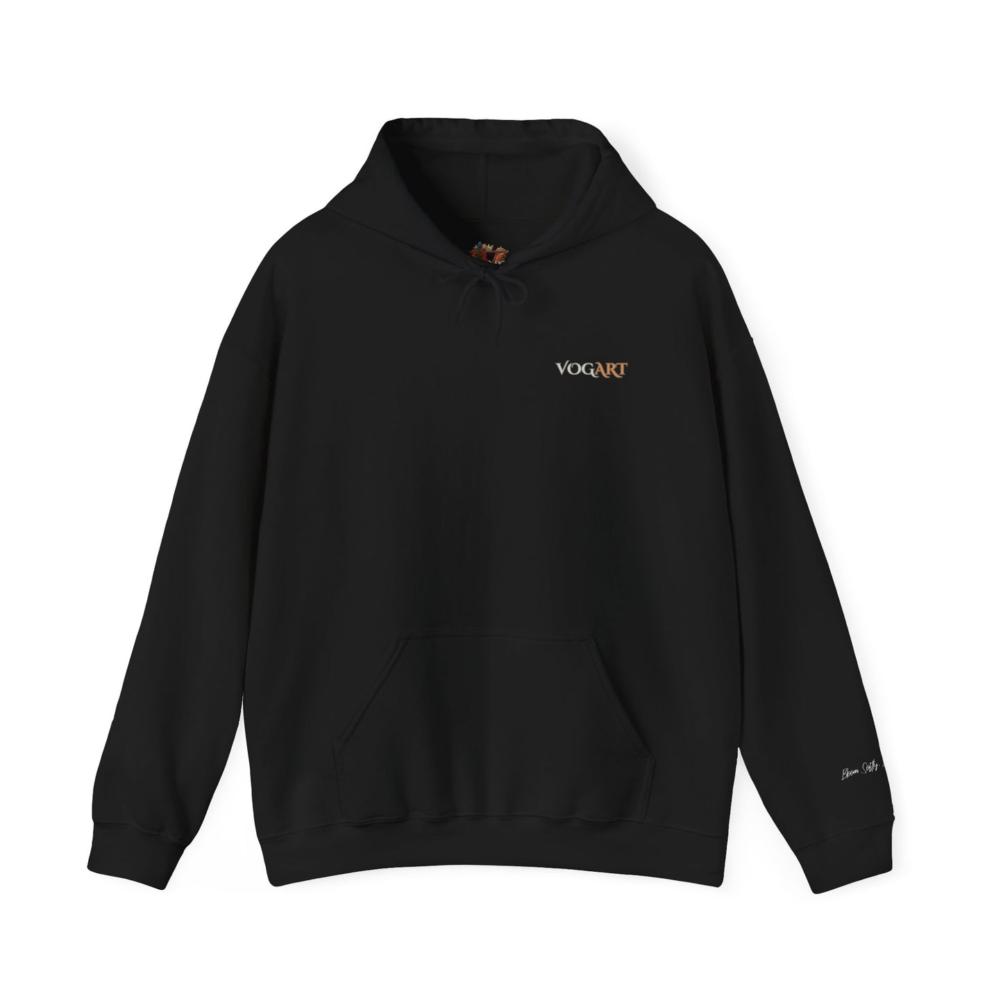 Bloom Softly Mandala Hoodie with Empowering Quote