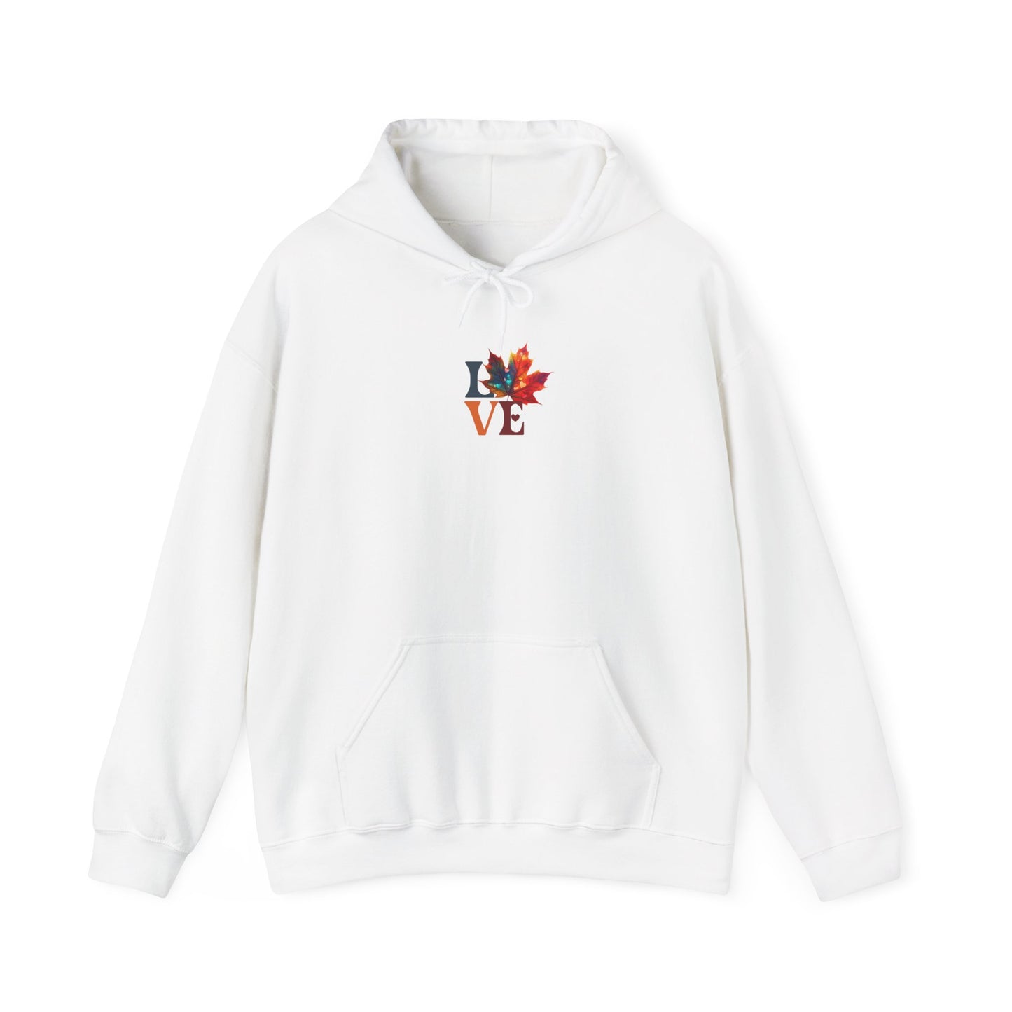Canada Hoodie with Maple Leaf Love Design – Warm & Stylish