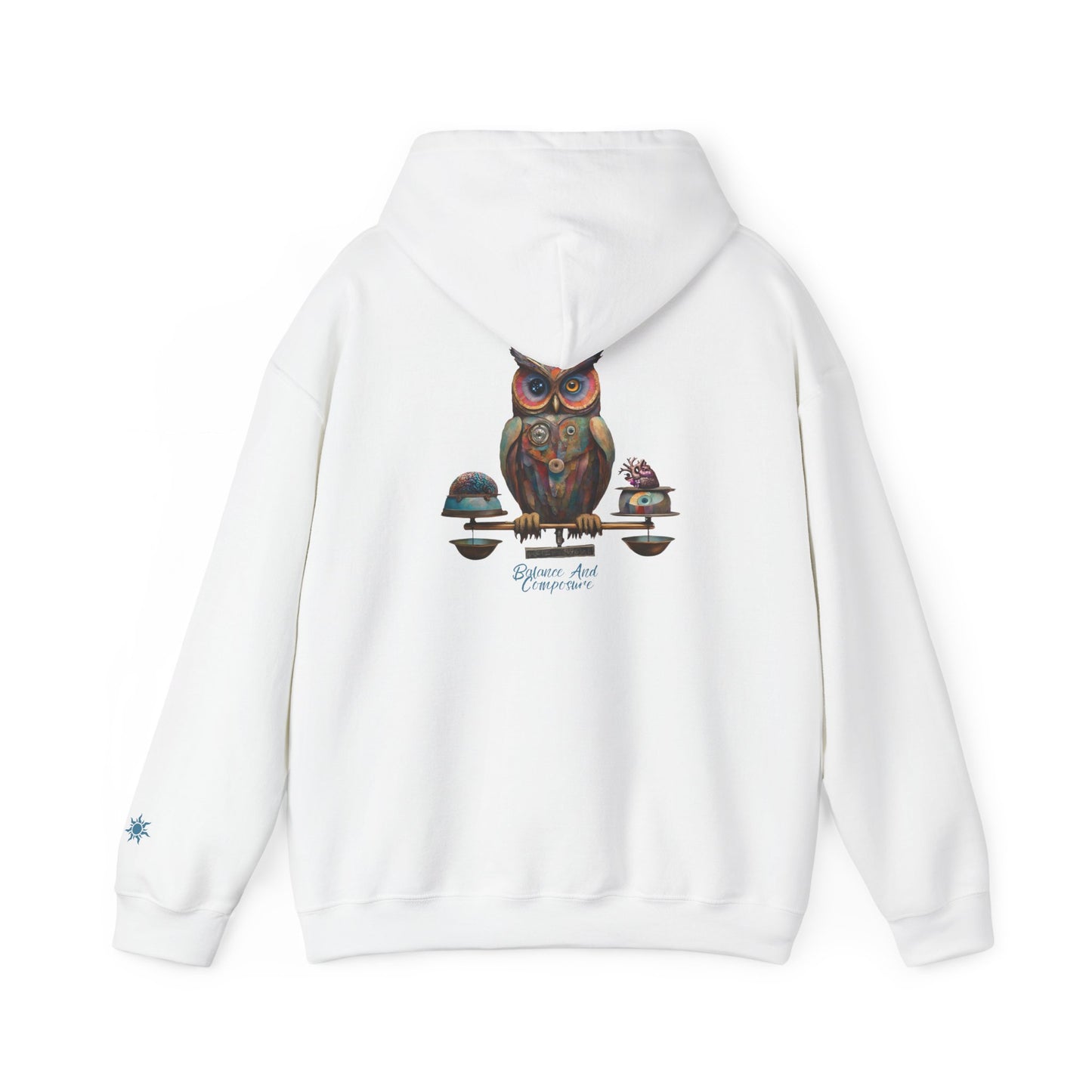 Libra Zodiac Hoodie β Balance and Composure Owl Design