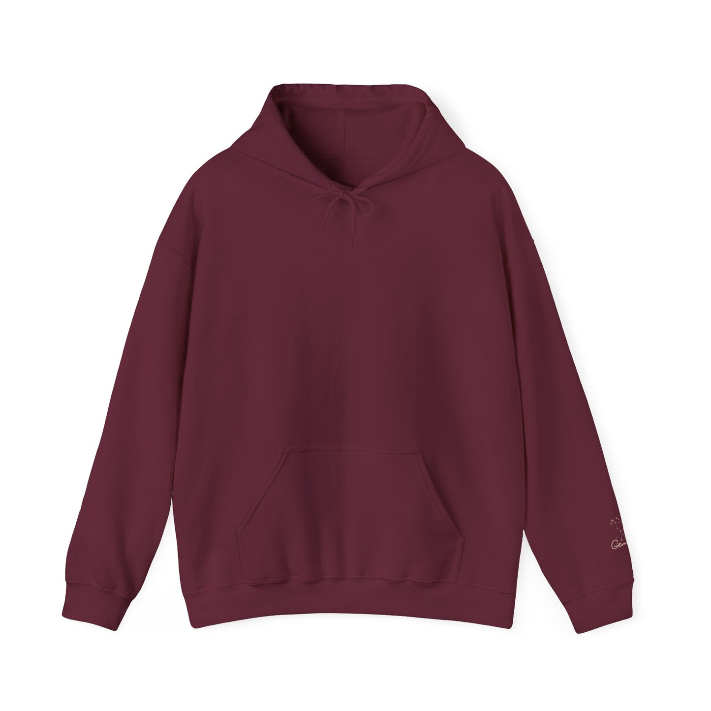 Gemini Hoodie – Moon Phases & Constellation Zodiac Pullover