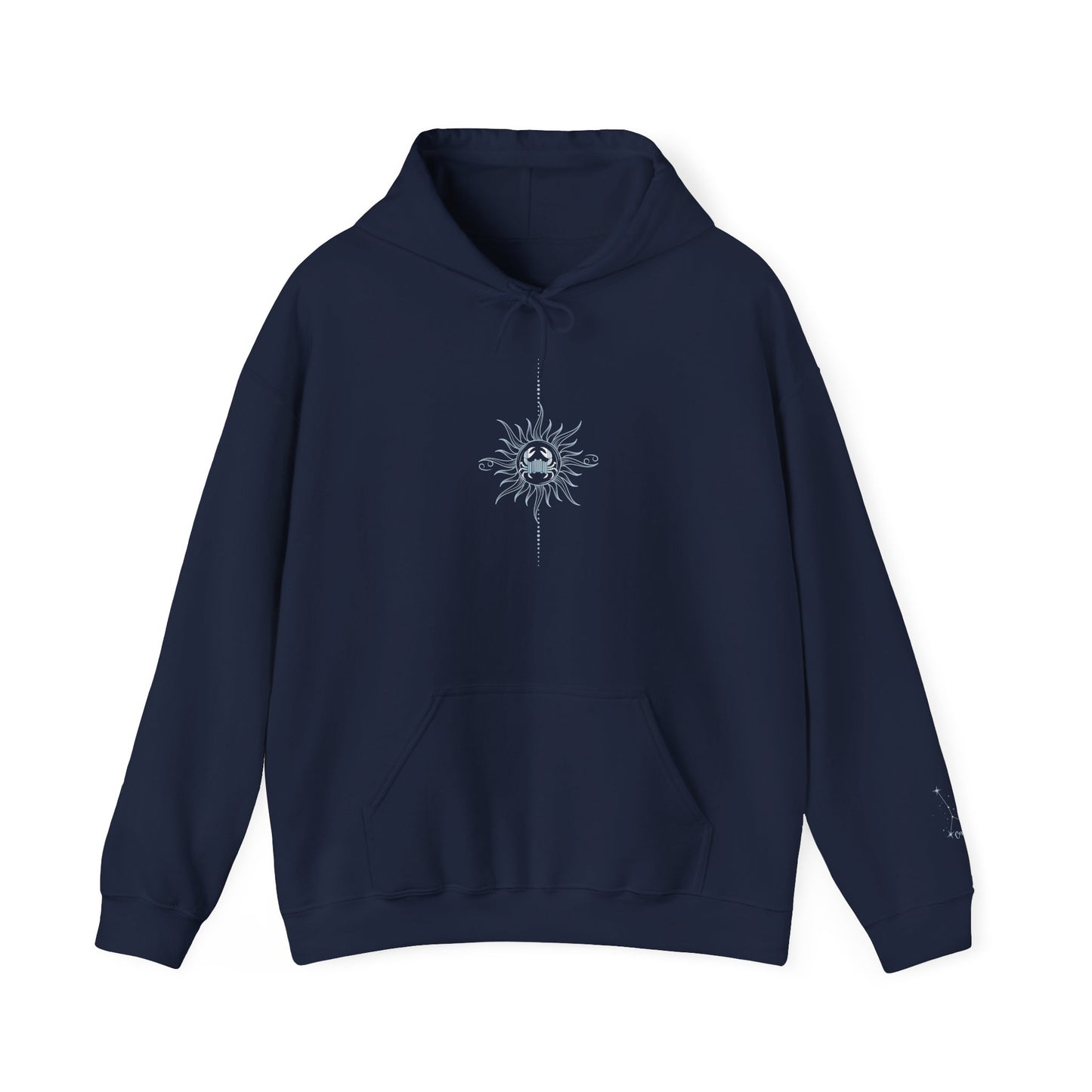 Cancer Zodiac Hoodie – Sun & Constellation Astrology Pullover