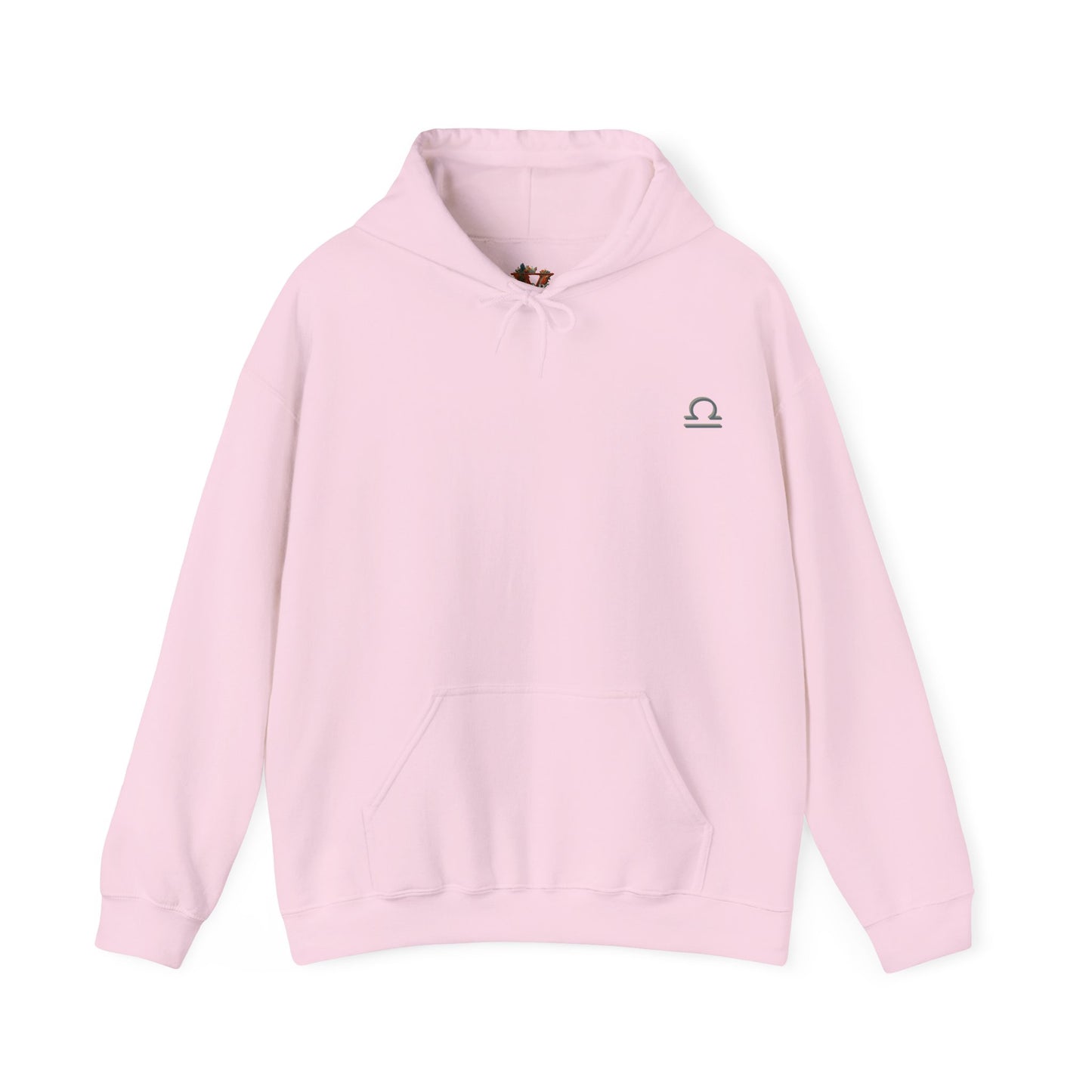 Libra Zodiac Hoodie with Butterfly and Scale Symbol Design