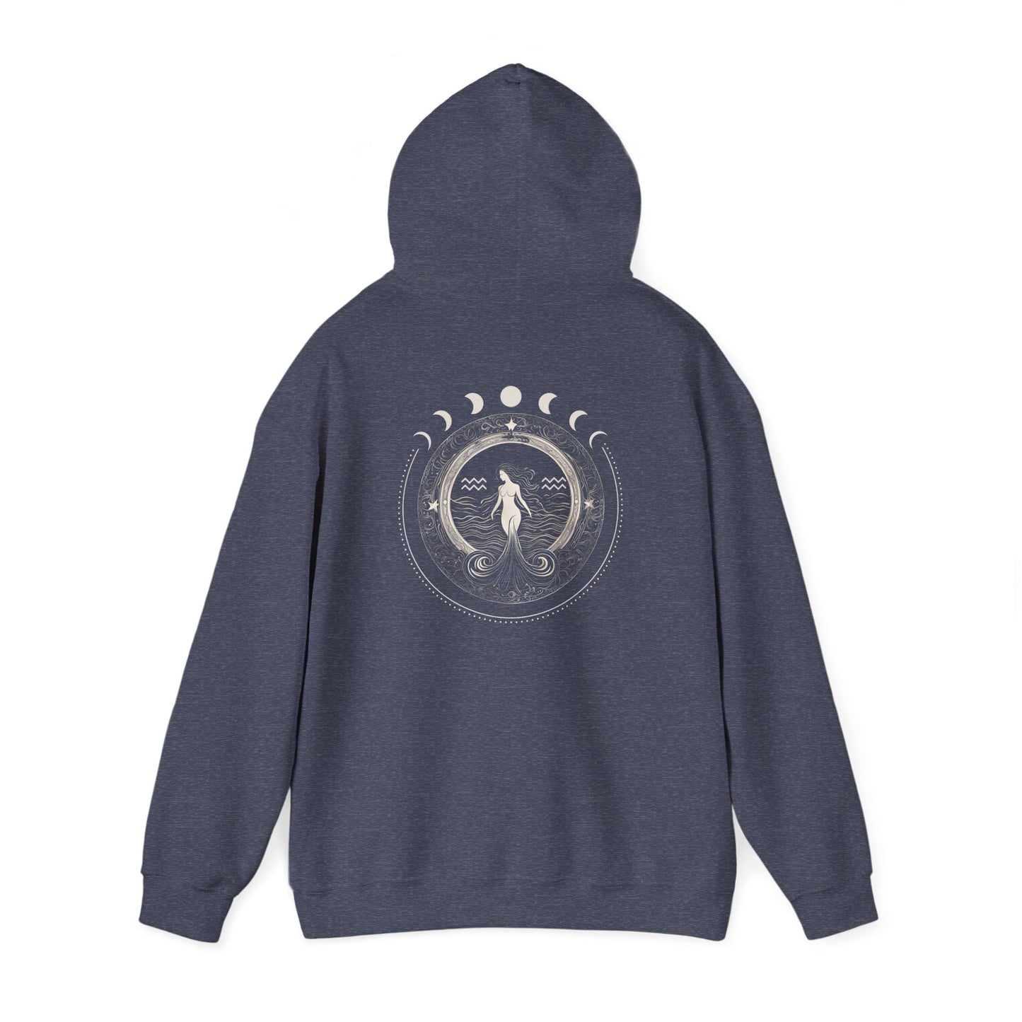 Aquarius Zodiac Hoodie – Cozy Astrology Hoodie for Aquarius Women