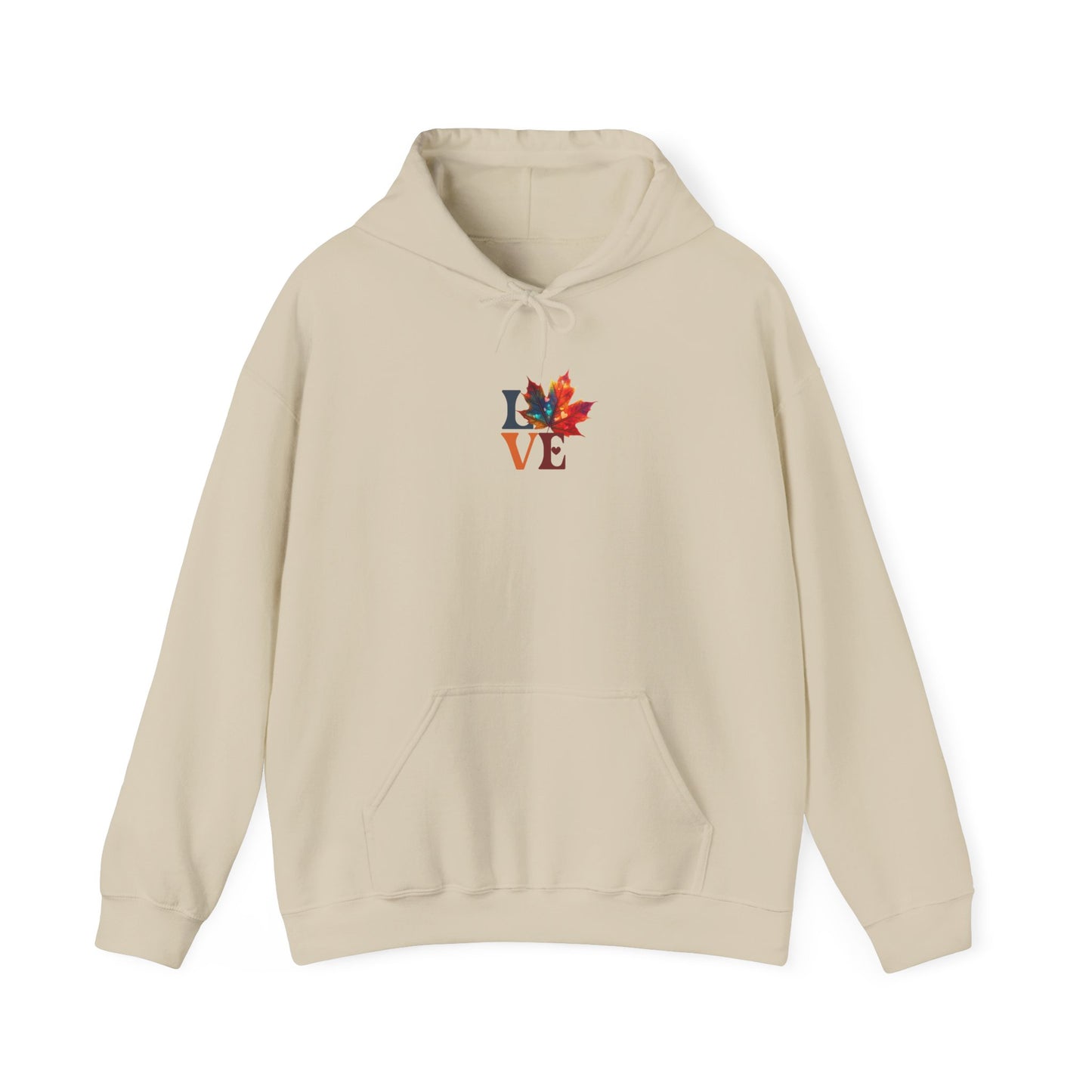 Canada Hoodie with Maple Leaf Love Design – Warm & Stylish