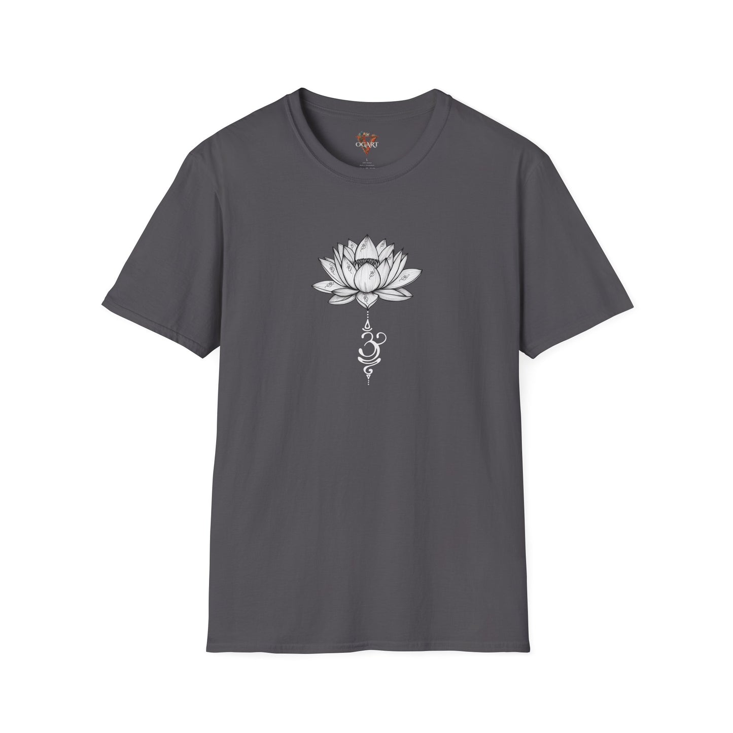 Spiritual T-shirt Om Blossom - Flower Design - Vogart