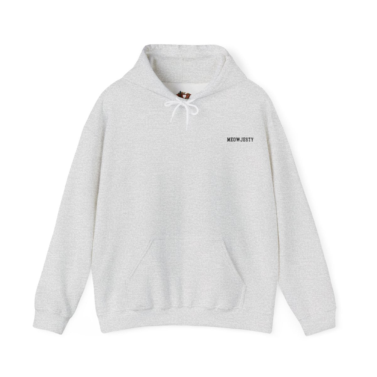 Queen Cat Hoodie with Mawjesty Text for Cat Lovers