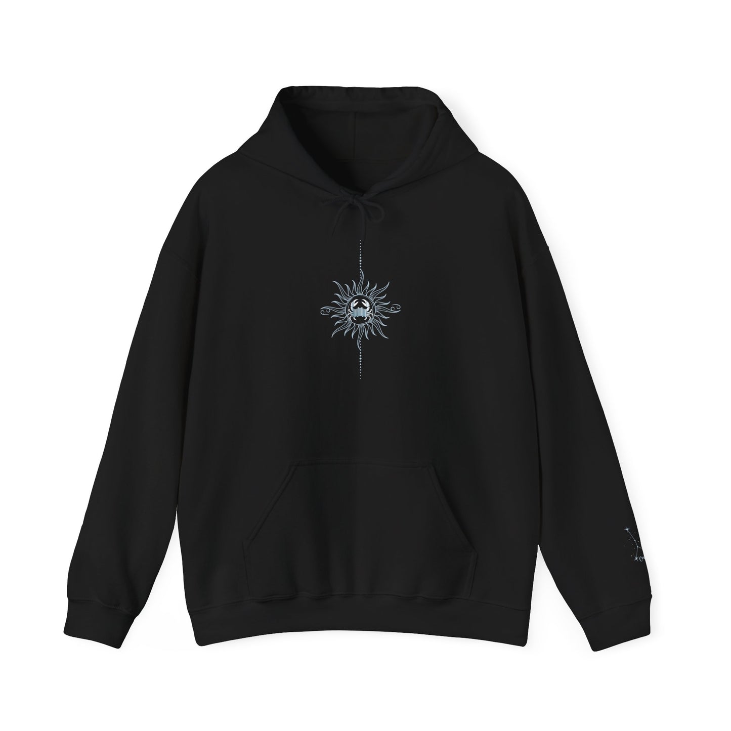 Cancer Zodiac Hoodie – Sun & Constellation Astrology Pullover
