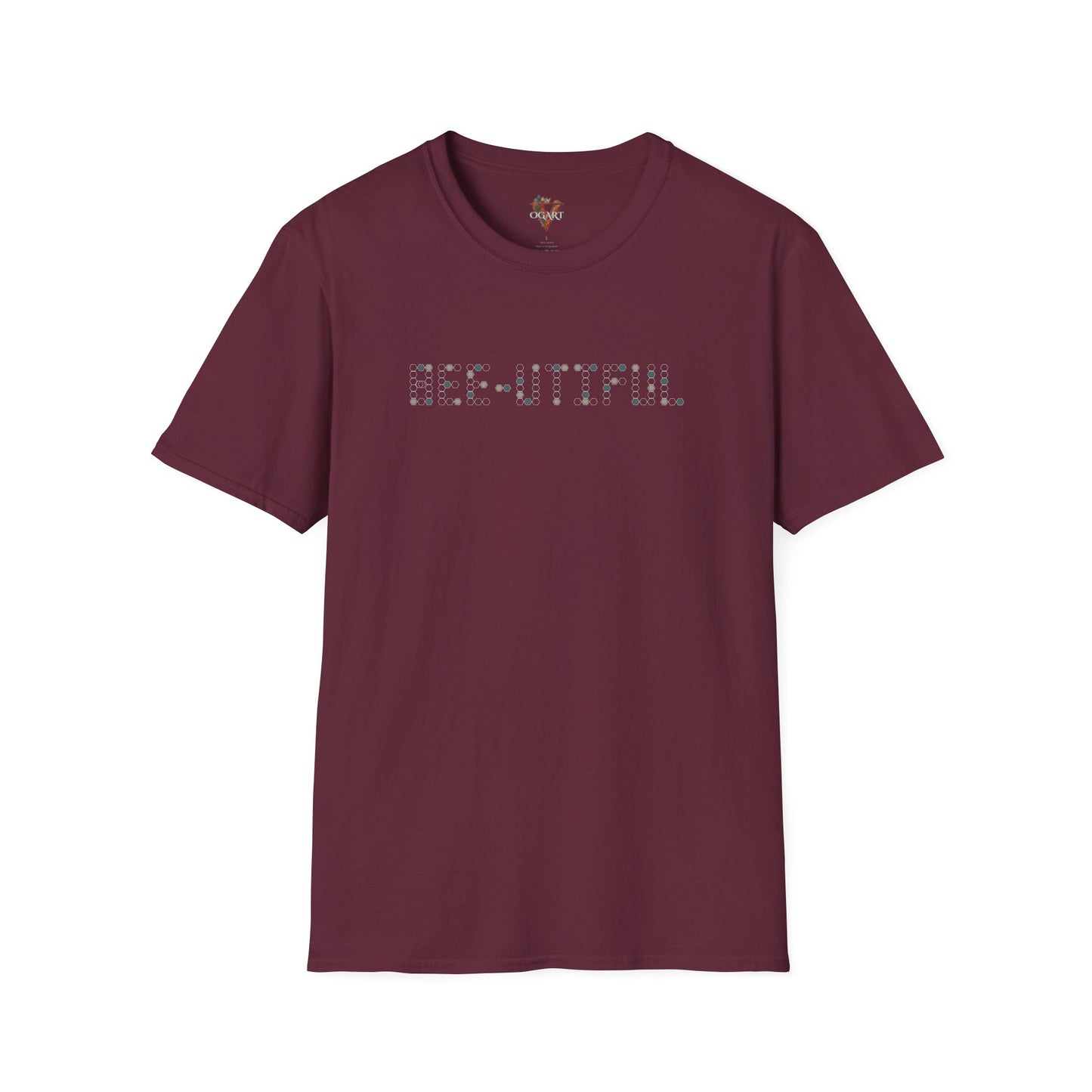 BEE-UTIFUL Honeycomb T-Shirt Letter – Punny Bee Lover