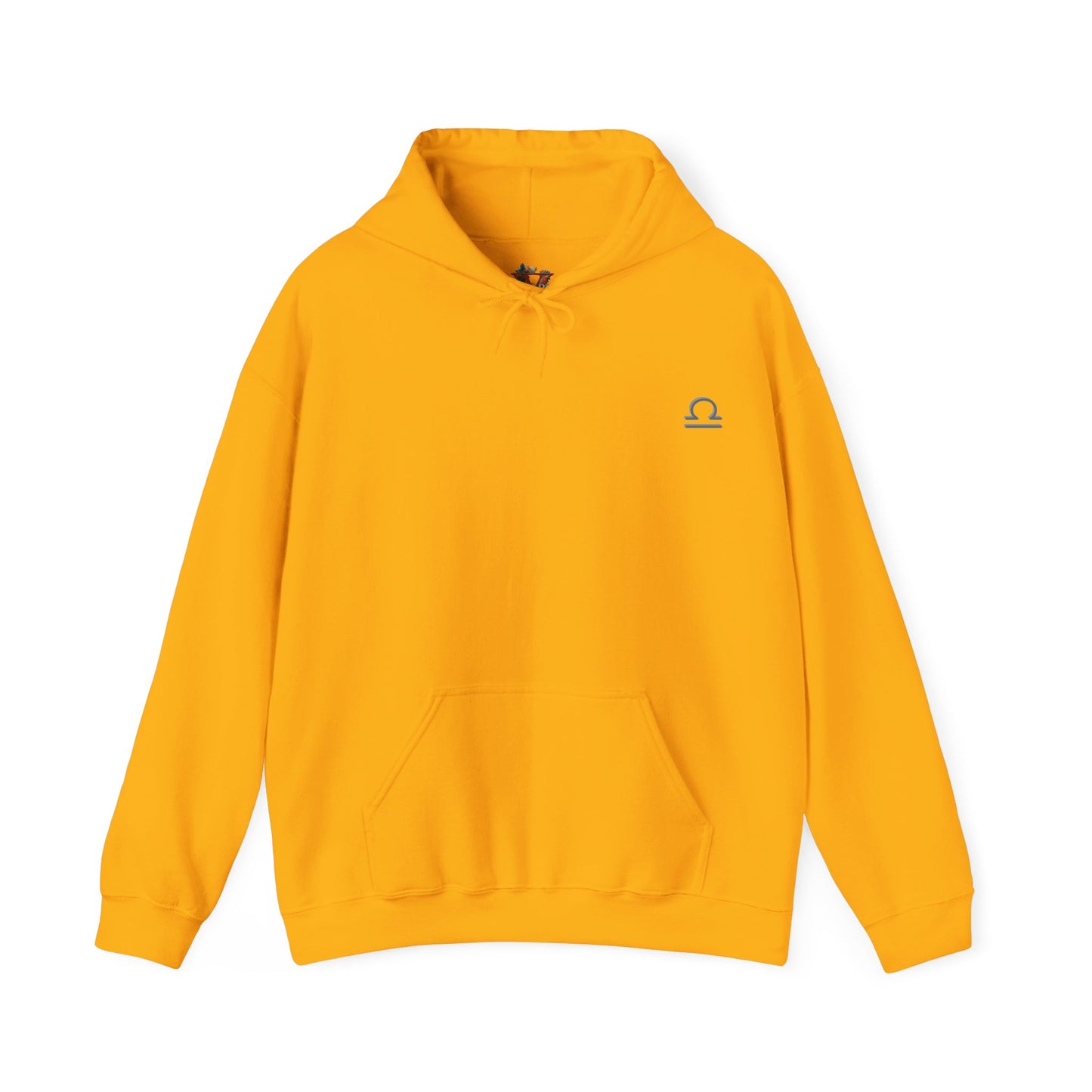 Libra Zodiac Hoodie with Butterfly and Scale Symbol Design