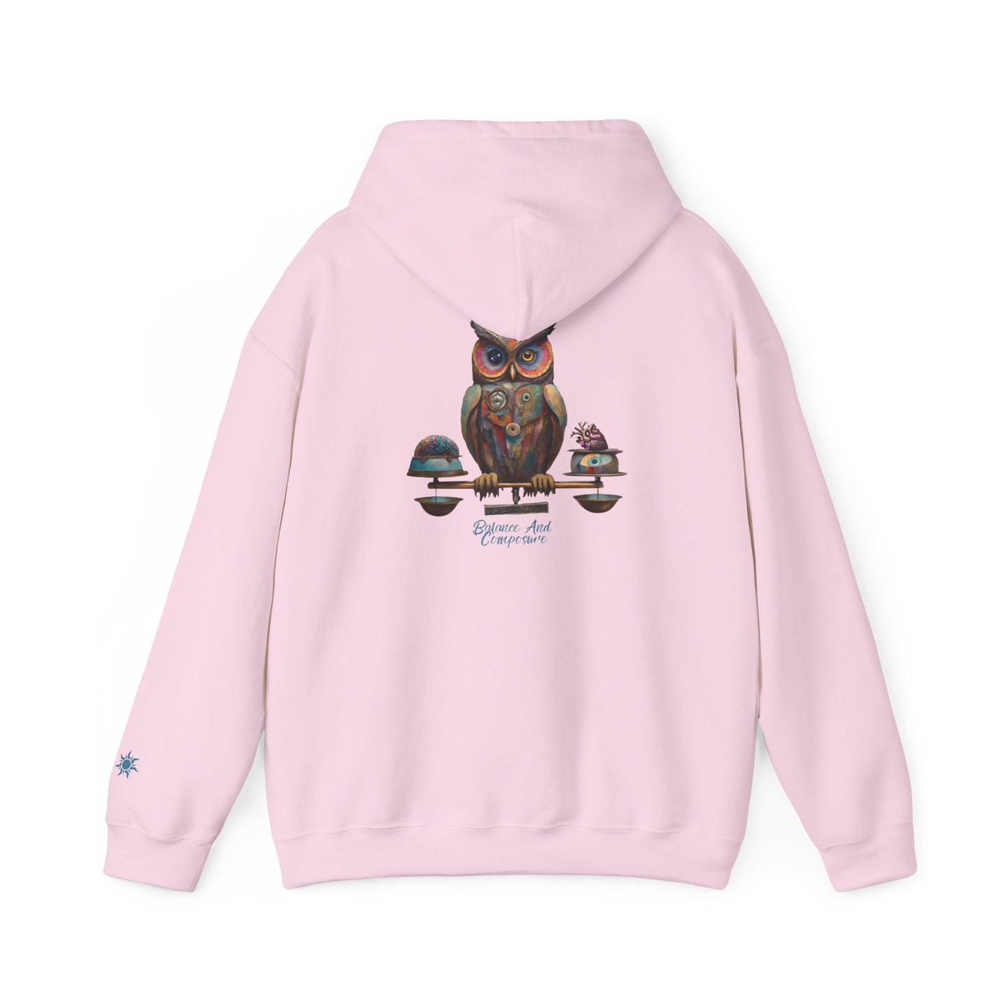 Libra Zodiac Hoodie β Balance and Composure Owl Design