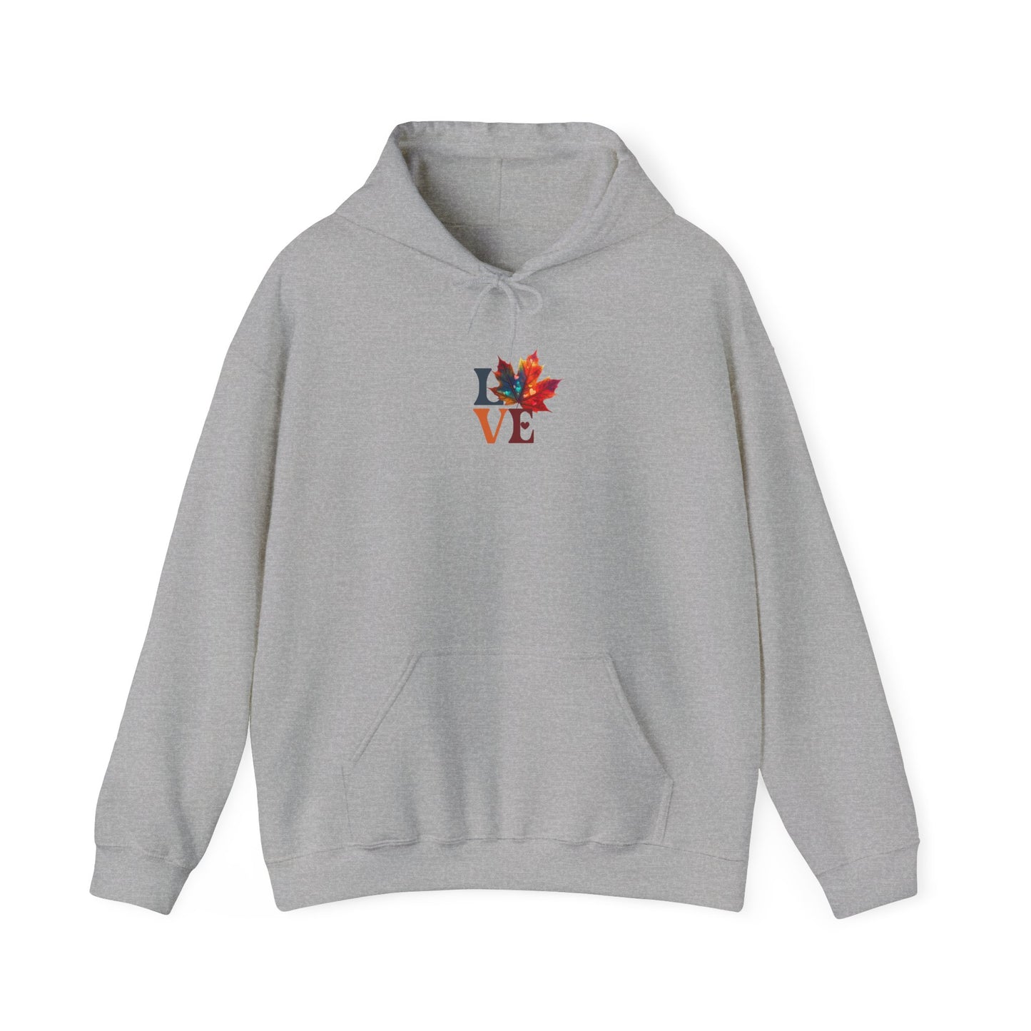 Canada Hoodie with Maple Leaf Love Design – Warm & Stylish