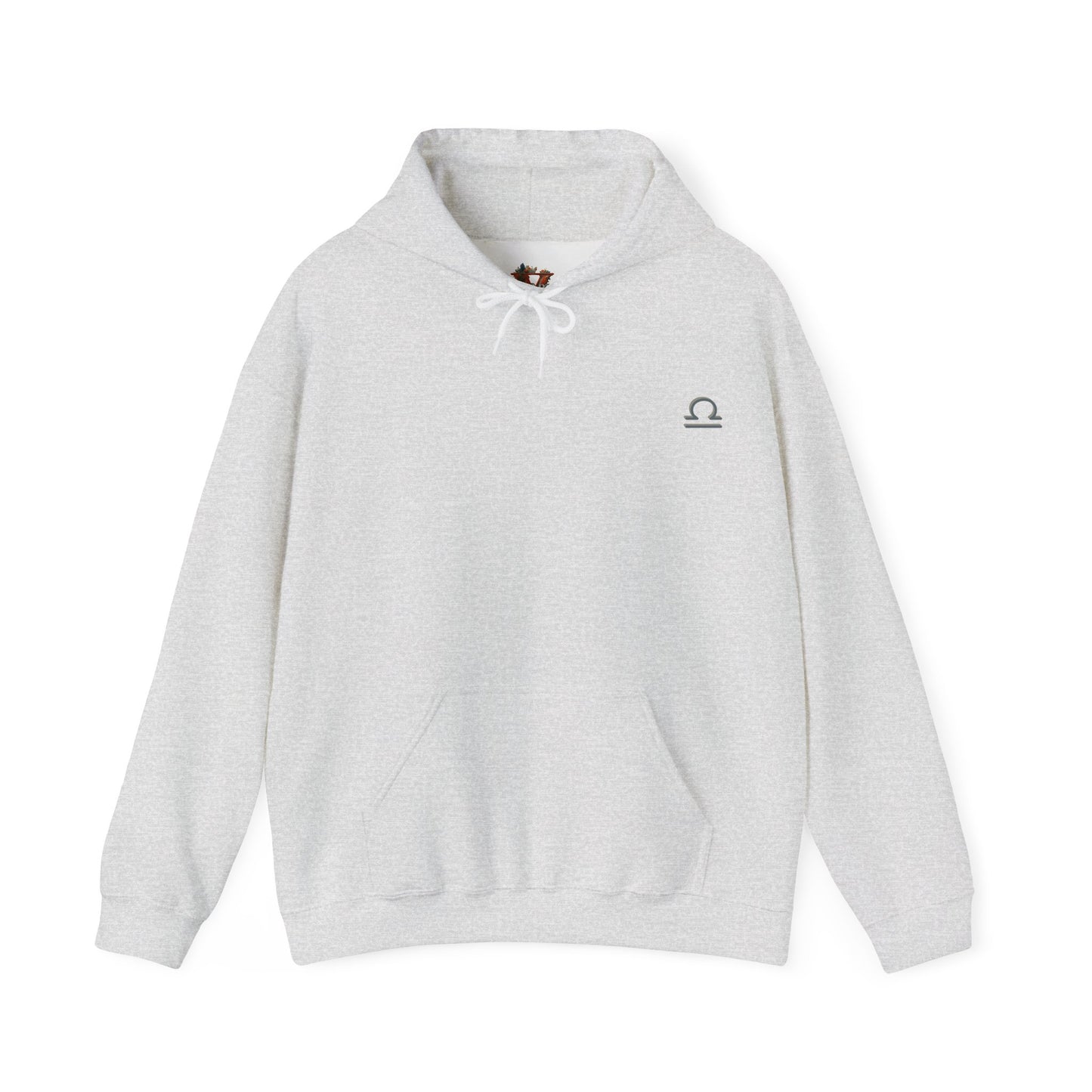 Libra Zodiac Hoodie with Butterfly and Scale Symbol Design