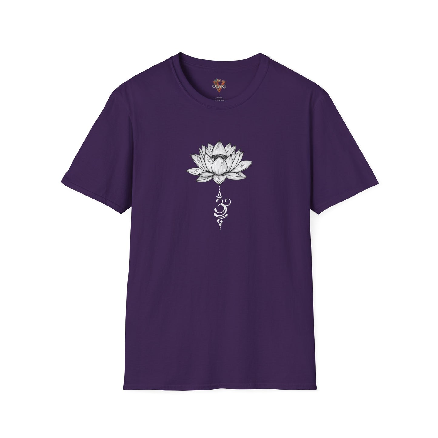 Spiritual T-shirt Om Blossom - Flower Design - Vogart
