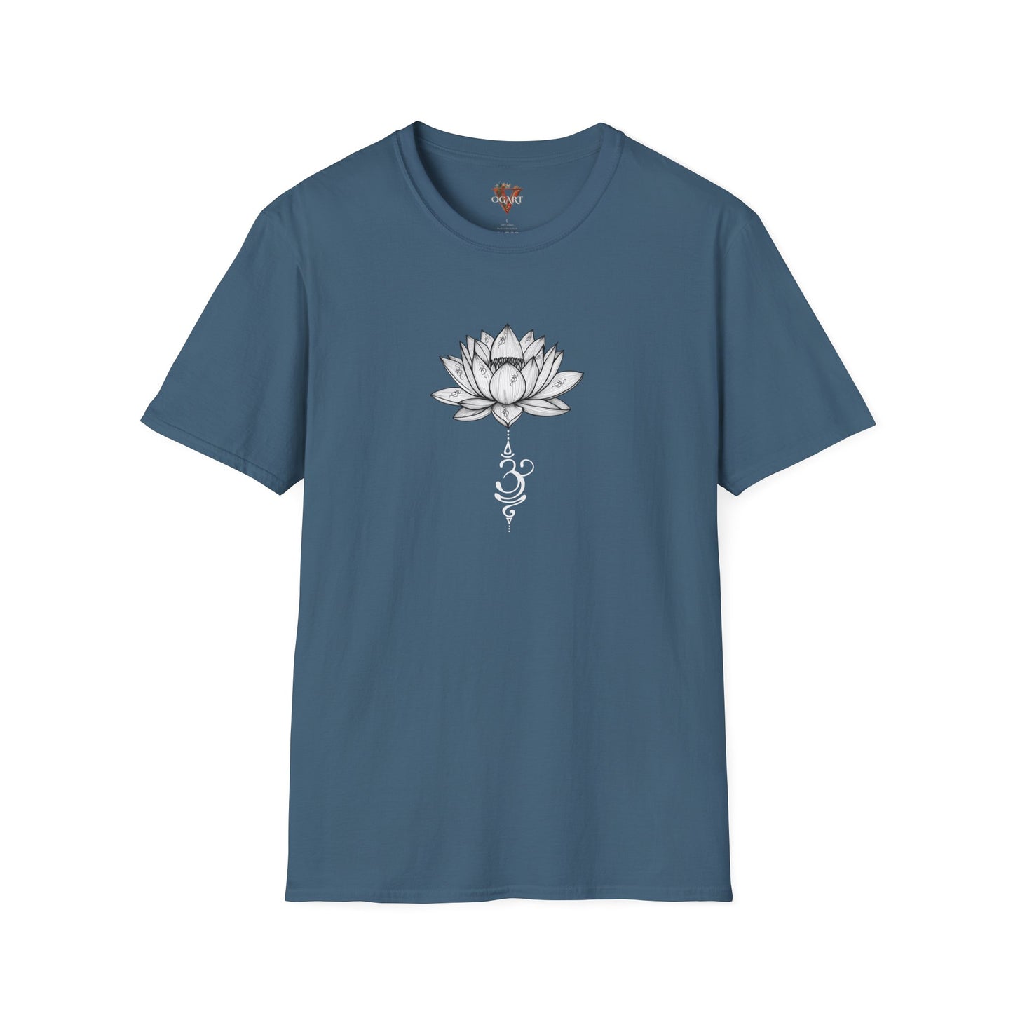 Spiritual T-shirt Om Blossom - Flower Design - Vogart