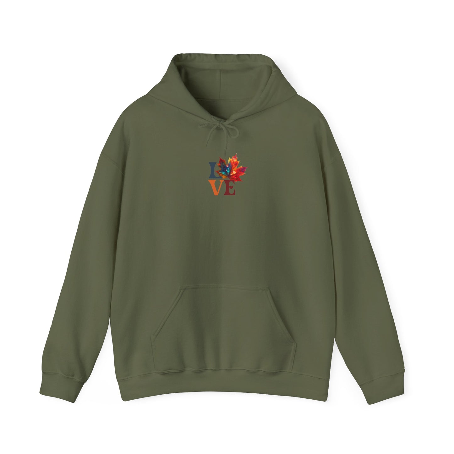 Canada Hoodie with Maple Leaf Love Design – Warm & Stylish