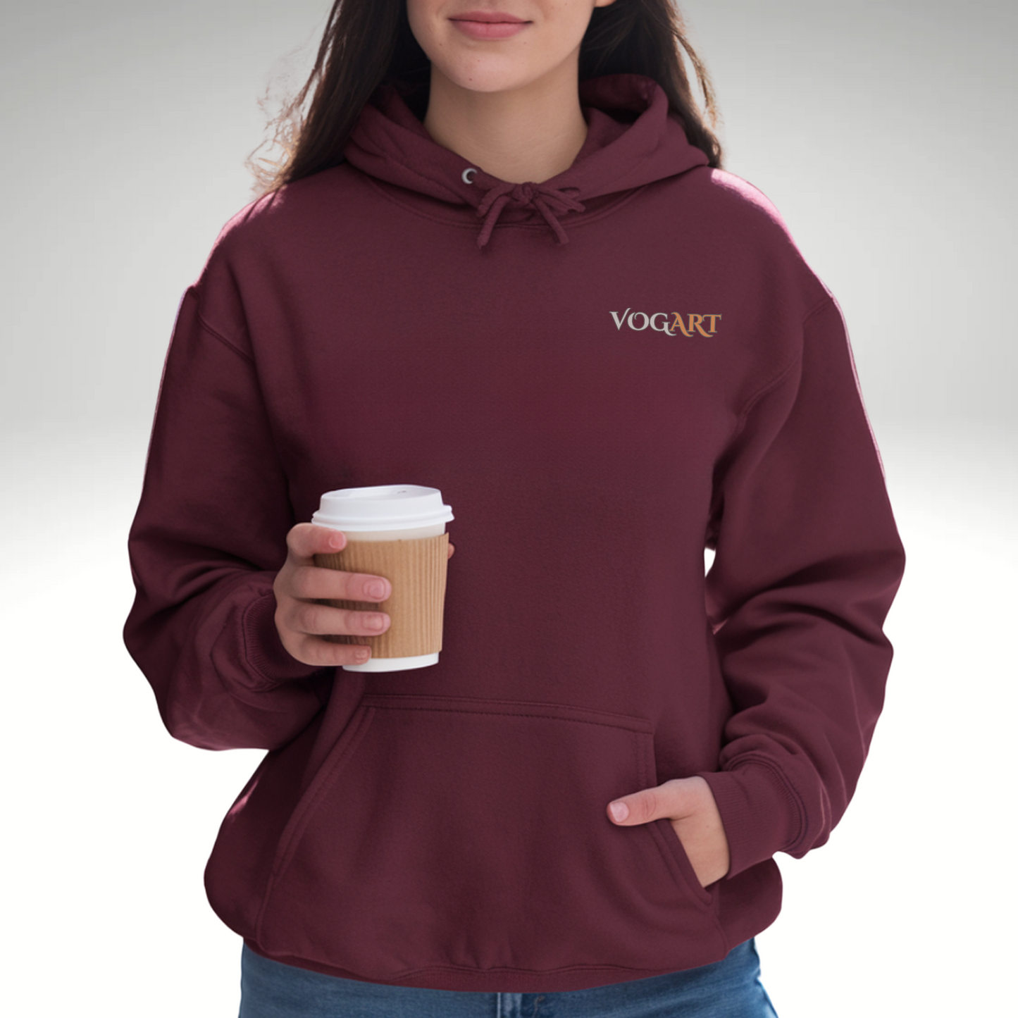 Mystic Bloom Compass” Hoodie – Vogart Exclusive