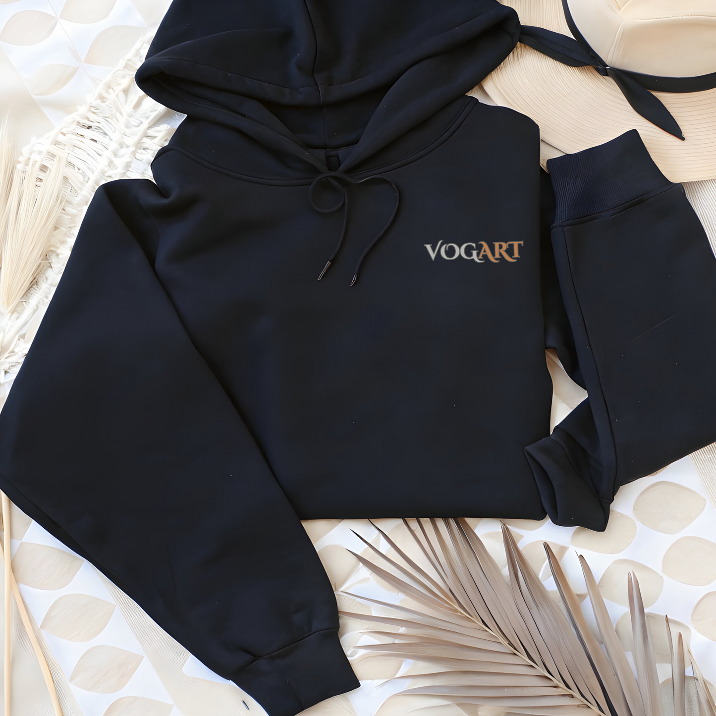 Mystic Bloom Compass” Hoodie – Vogart Exclusive