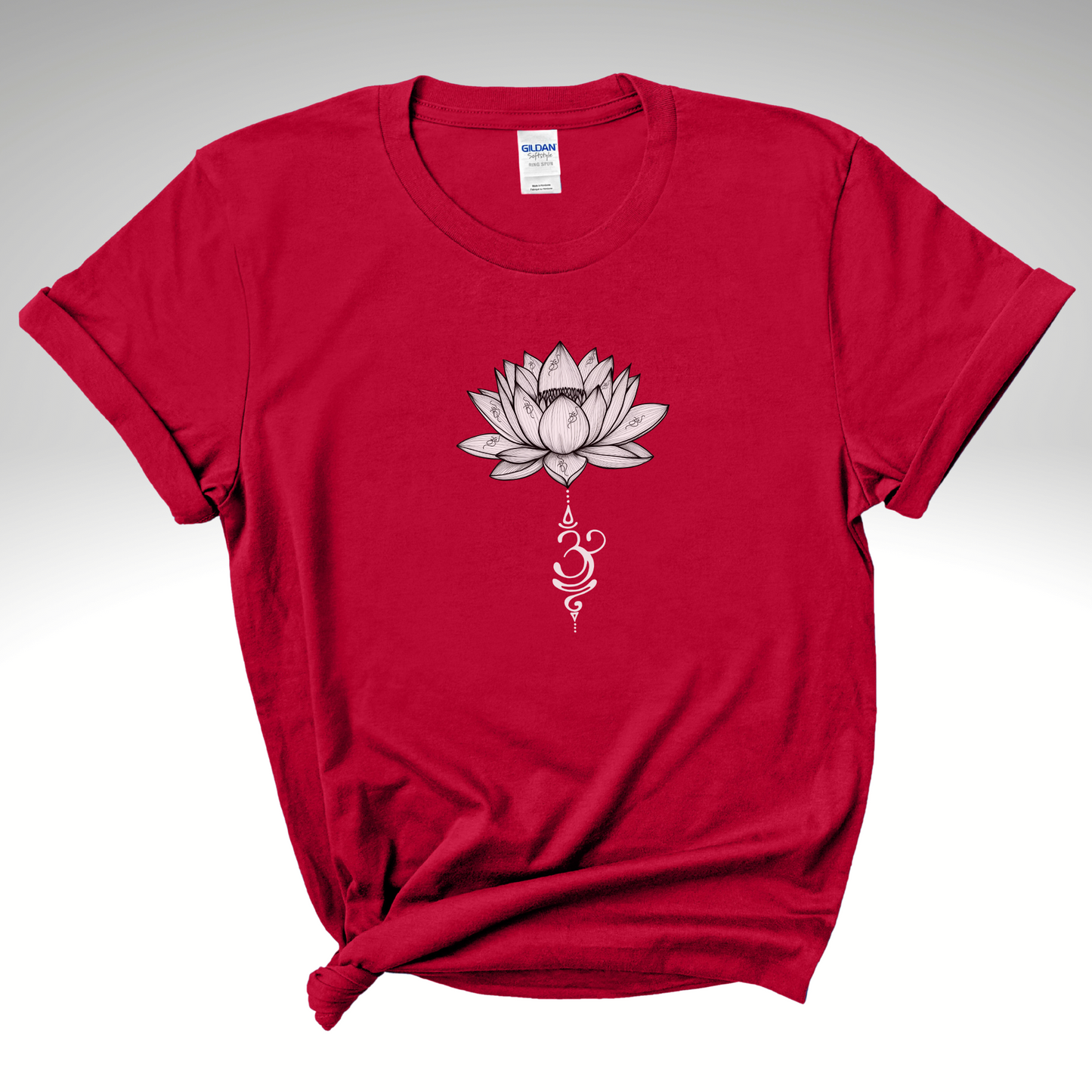 Spiritual T-shirt Om Blossom - Flower Design