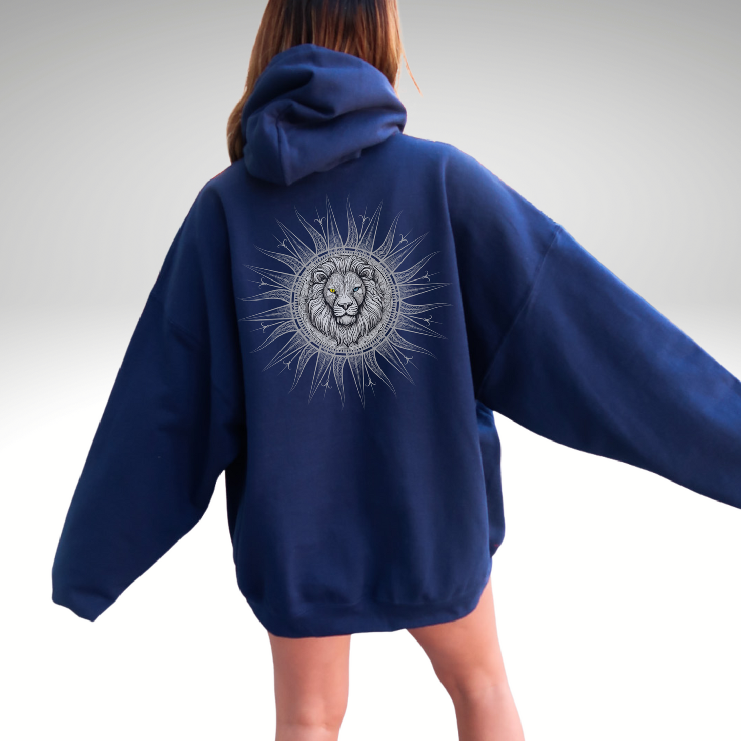 Leo Zodiac Hoodie – Radiant Lion Astrology Sweatshirt