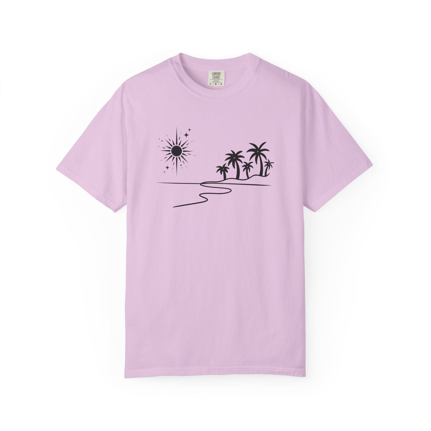 Celestial Beach Comfort Colors Shirt: Summer Graphic Tee