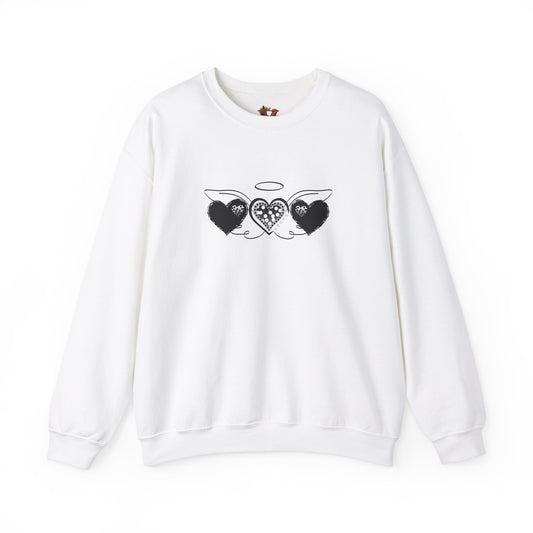 Angel Heart Trio Sweatshirt - Warm And Comfort