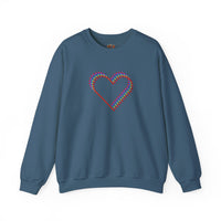 3D Colorful Heart Sweatshirt – Comfort and Artistry