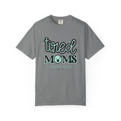 Tired Moms Coffee Club Shirt: Funny Mom T-shirt