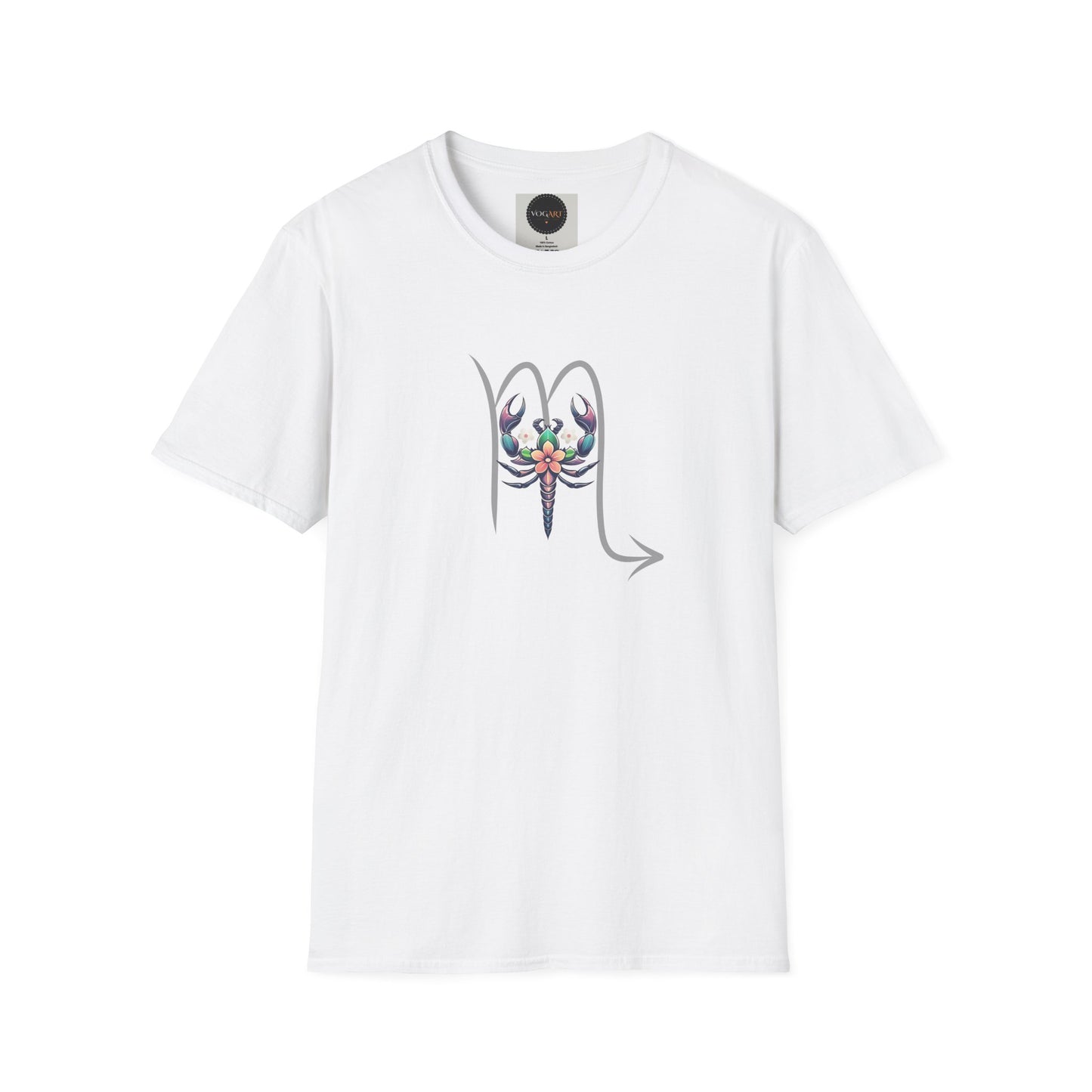 Scorpio Zodiac T-Shirt: Floral Astrology, Boho Horoscope Gift