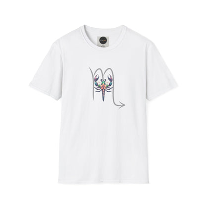 Scorpio Zodiac T-Shirt: Floral Astrology, Boho Horoscope Gift