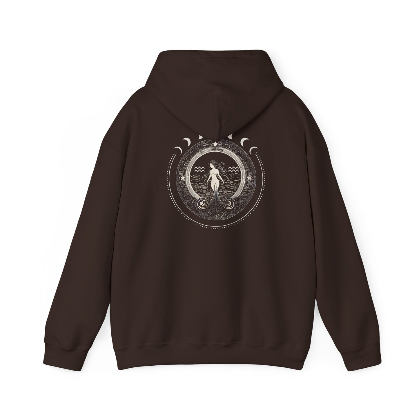 Aquarius Zodiac Hoodie: Astrology Graphic Sweatshirt