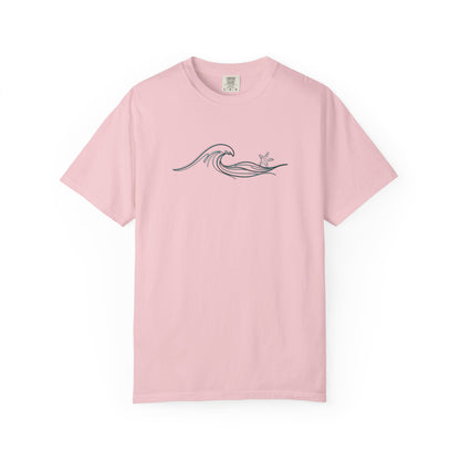 Wave Starfish T-Shirt: Comfort Colors Coastal Tee