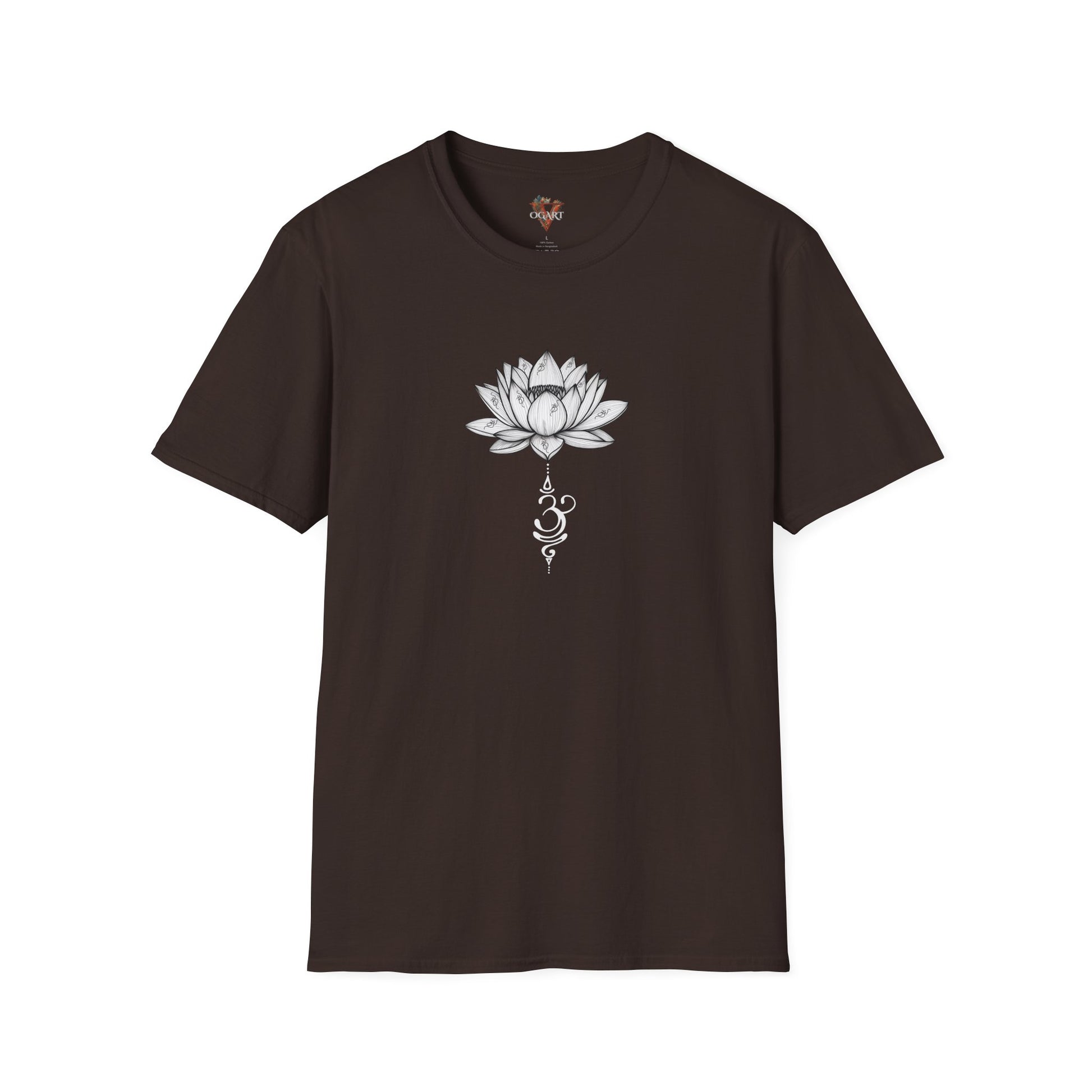 Spiritual T-shirt Om Blossom - Flower Design - Vogart