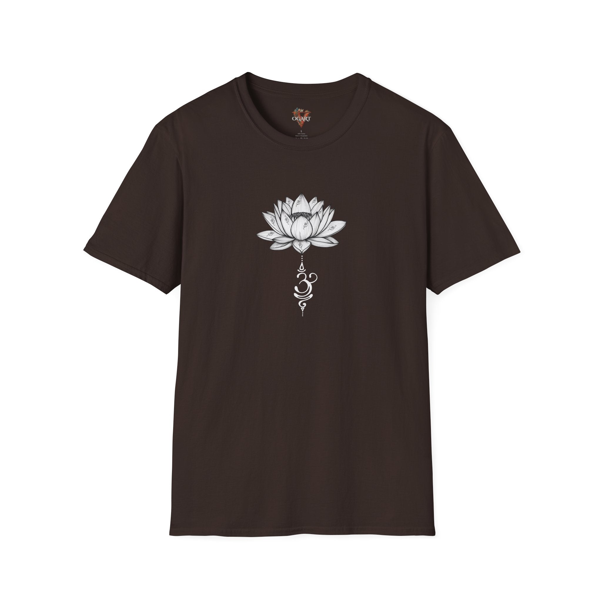 Spiritual T-shirt Om Blossom - Flower Design - Vogart