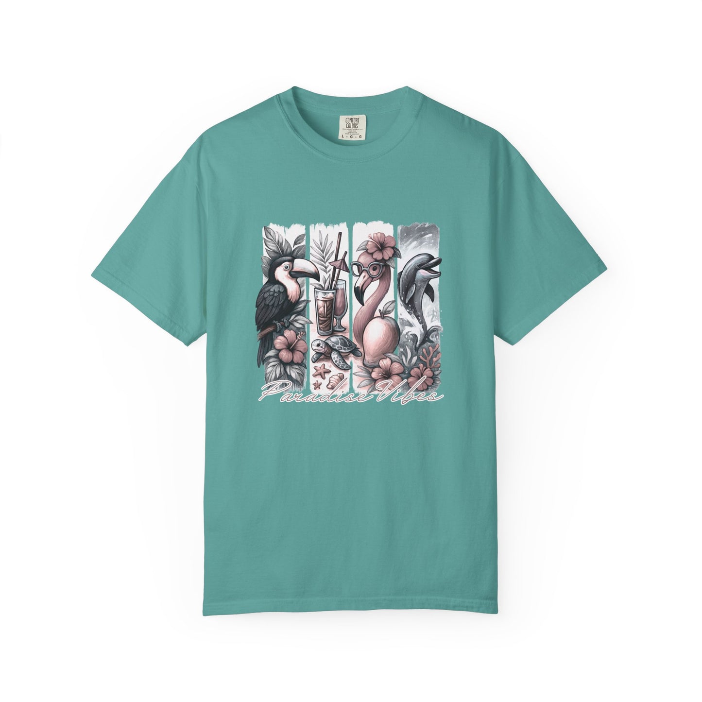 Tropical Beach T-Shirt: Coastal Summer Vacation Tee