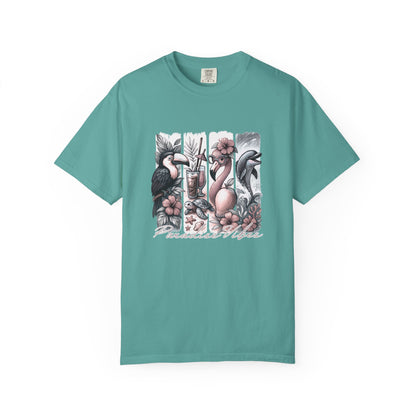 Tropical Beach T-Shirt: Coastal Summer Vacation Tee
