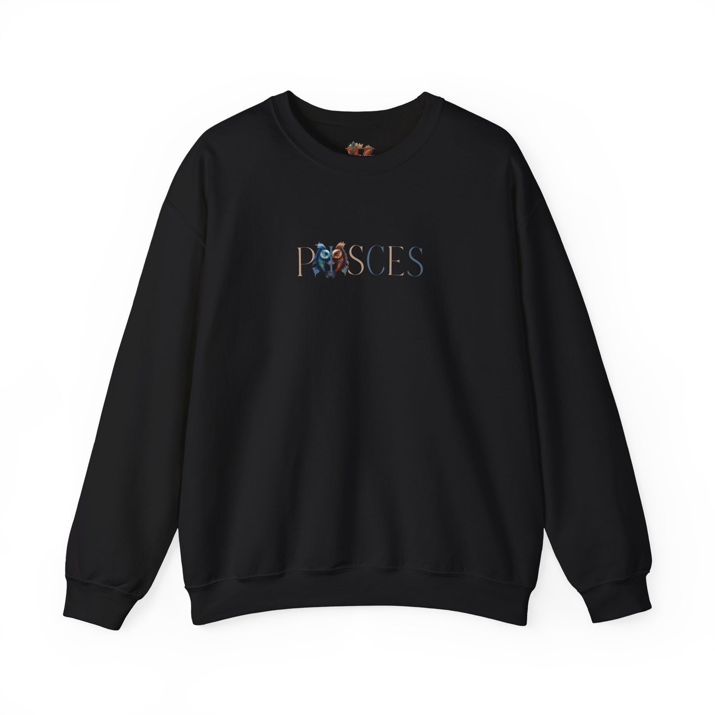 Classic Pisces Zodiac Sweatshirt – Blue & Beige