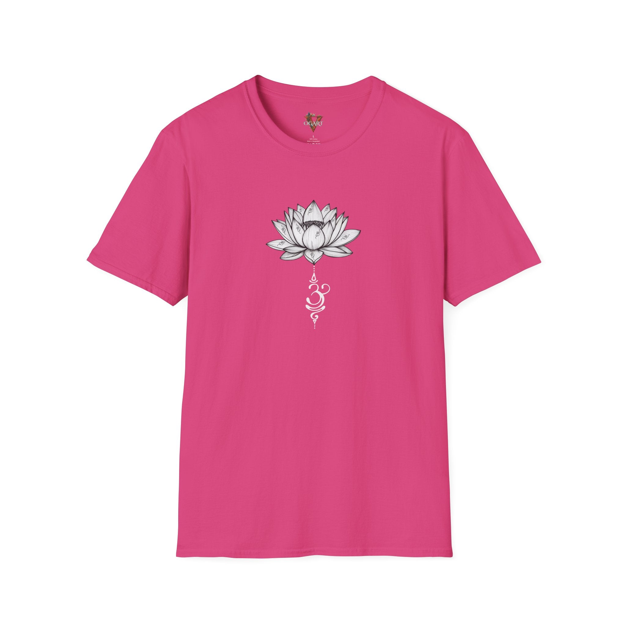 Spiritual T-shirt Om Blossom - Flower Design - Vogart