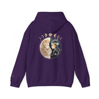 Gemini Hoodie – Moon Phases & Constellation Zodiac Pullover