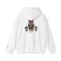 Libra Zodiac Hoodie – Balance and Composure Owl Design