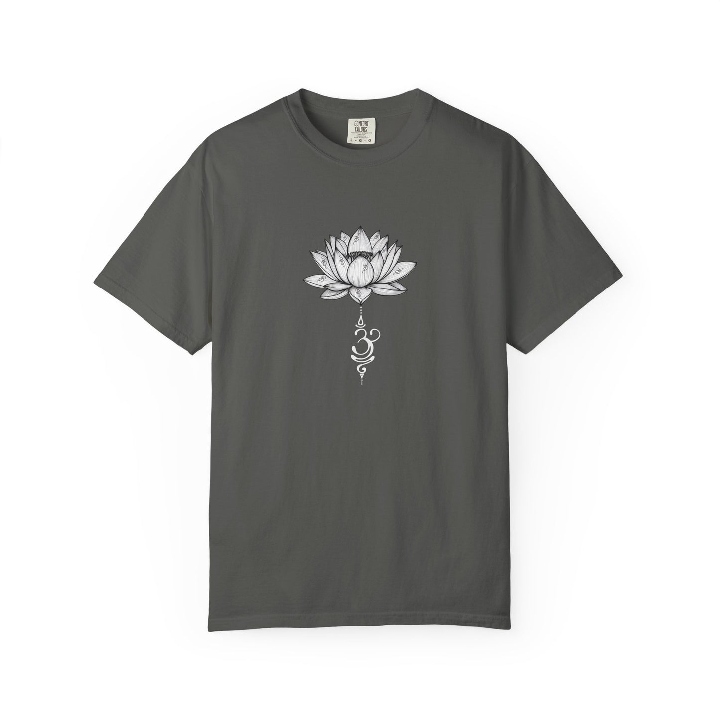Lotus Flower Om Yoga T-Shirt: Spiritual Boho Chakra Tee