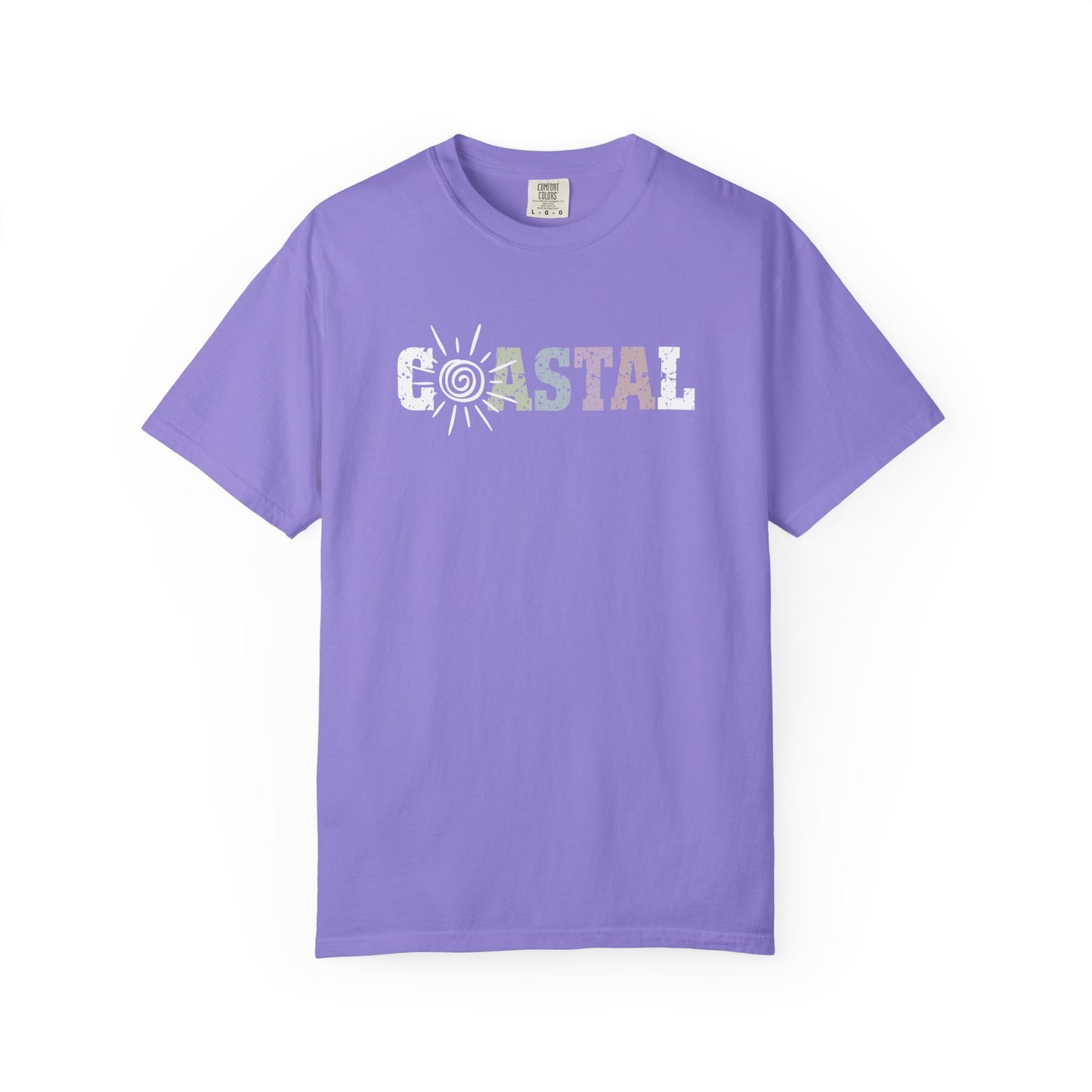 Coastal Graphic Tee: Comfort Colors Beach Summer Shirt