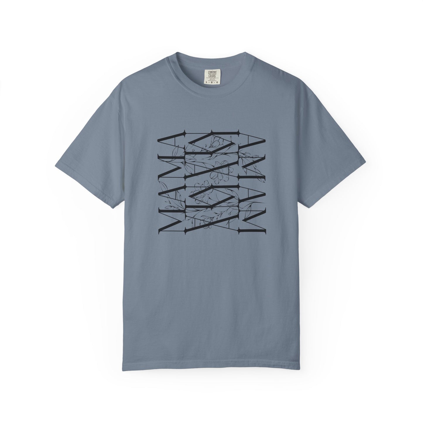 Floral Mama Shirt: Comfort Colors Hidden Mama Shirt
