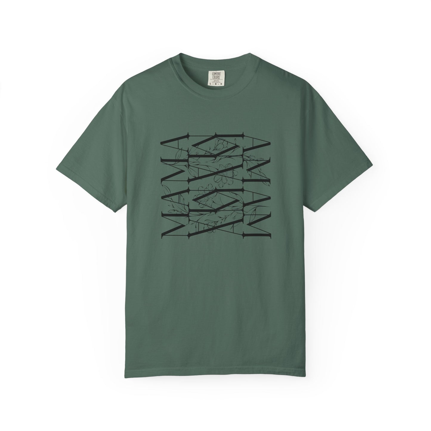 Floral Mama Shirt: Comfort Colors Hidden Mama Shirt