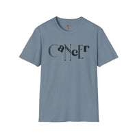 Duality Cancer T‑Shirt – Bold Zodiac Wordmark Tee - Vogart