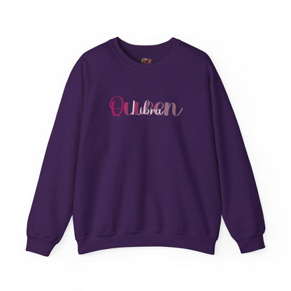 Queen Libra Sweatshirt: Zodiac Astrology Crewneck