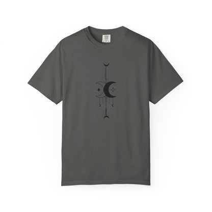 Gemini Celestial T-Shirt: Twin Moon Comfort Colors Tee