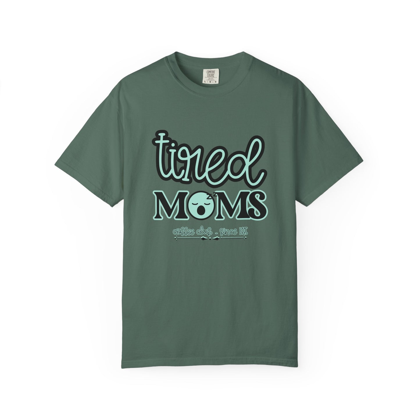Tired Moms Coffee Club Shirt: Funny Mom T-shirt