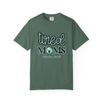 Tired Moms Coffee Club Shirt: Funny Mom T-shirt