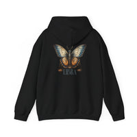 Libra Butterfly Balance Hoodie - Cozy And Warm