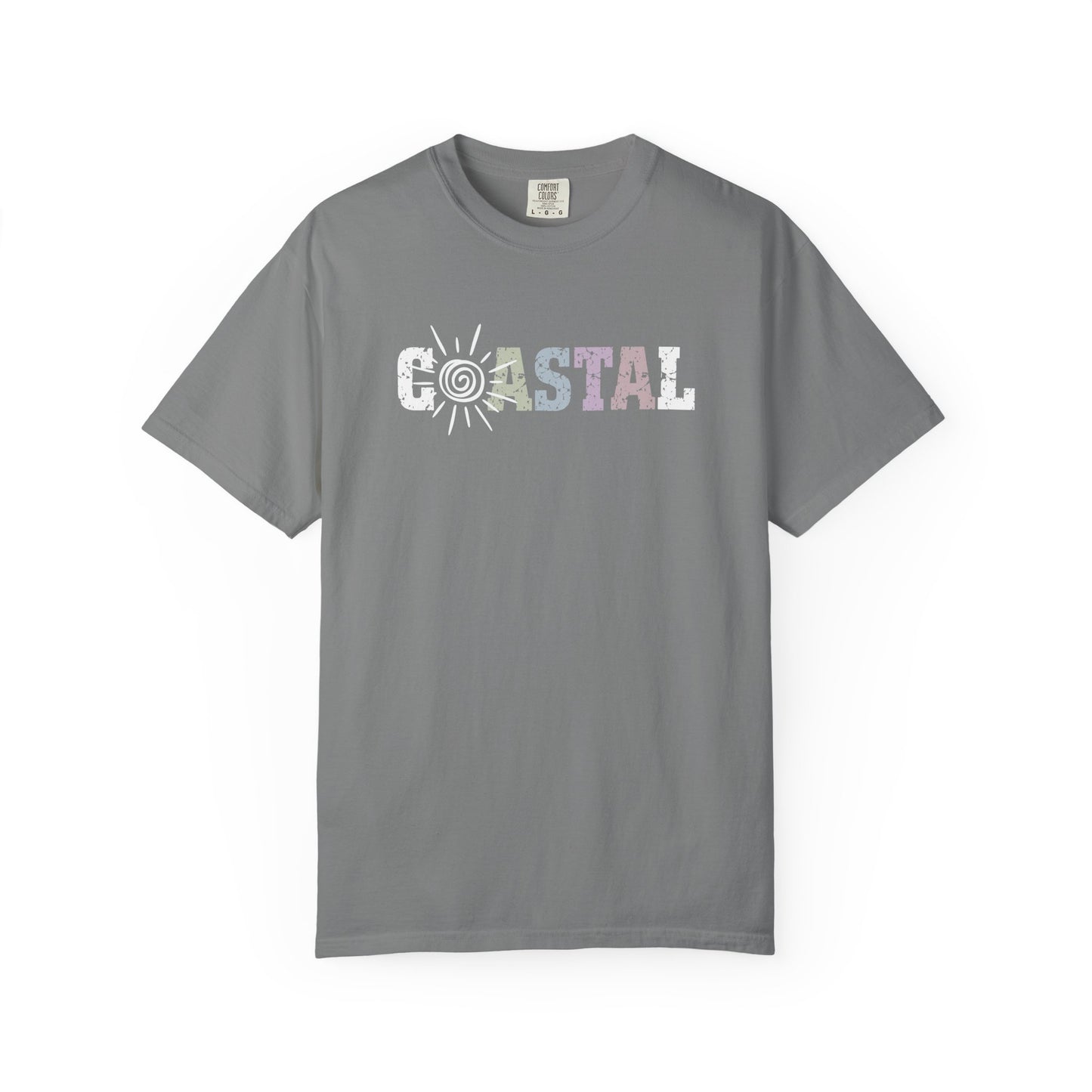 Coastal Graphic Tee: Comfort Colors Beach Summer Shirt